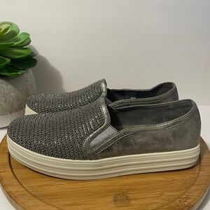 Skechers Metallic Slip-On Sneakers
